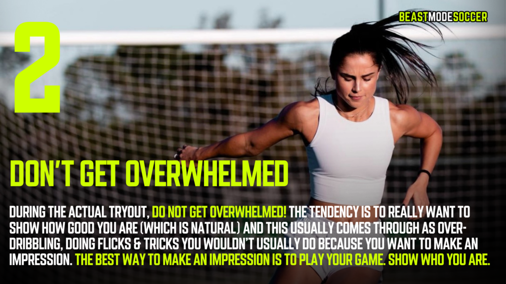 How To Succeed at Soccer Tryouts Beast Mode Soccer